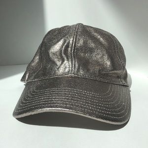 J.Crew shiny baseball hat